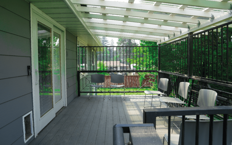 KMJ Adult Family Home_Facility 2_Veranda
